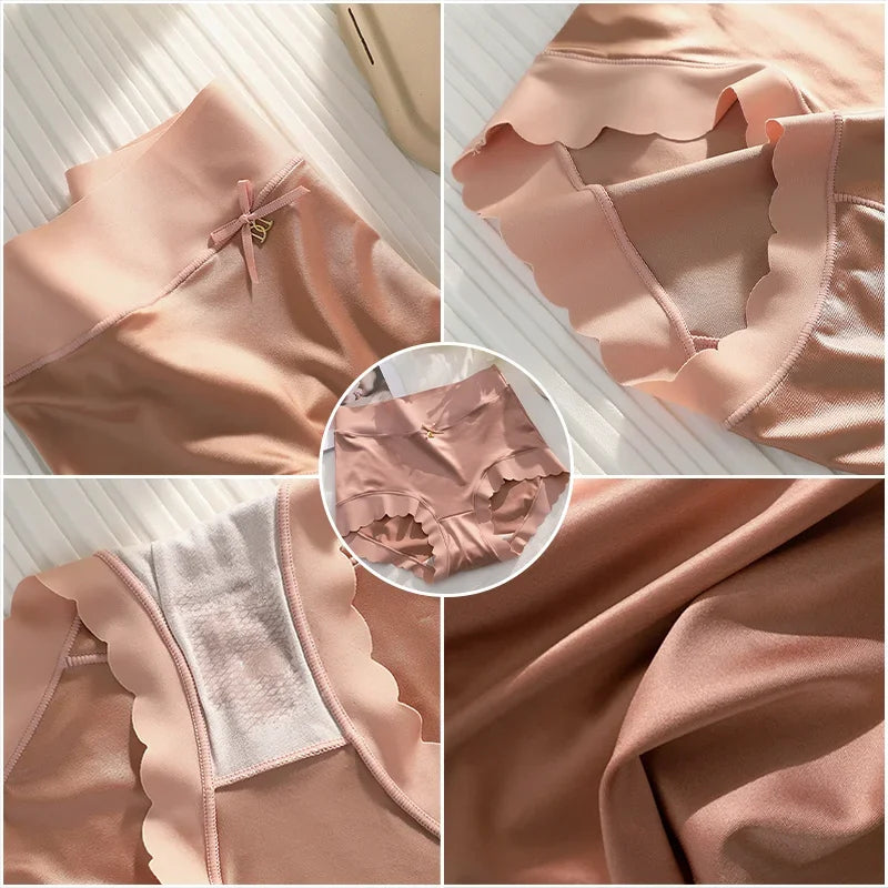 Dikişsiz Saten Pamuklu İç Çamaşırı