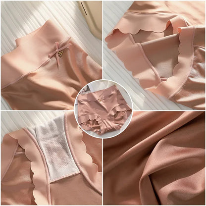 Dikişsiz Saten Pamuklu İç Çamaşırı