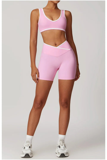 Bralet Şort Spor Takımı