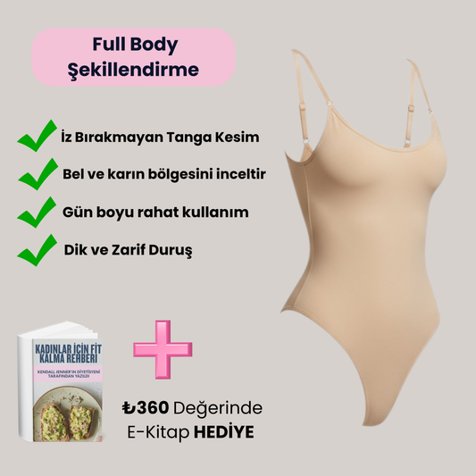 Beden İnceltici Full Body Zıbın Korse