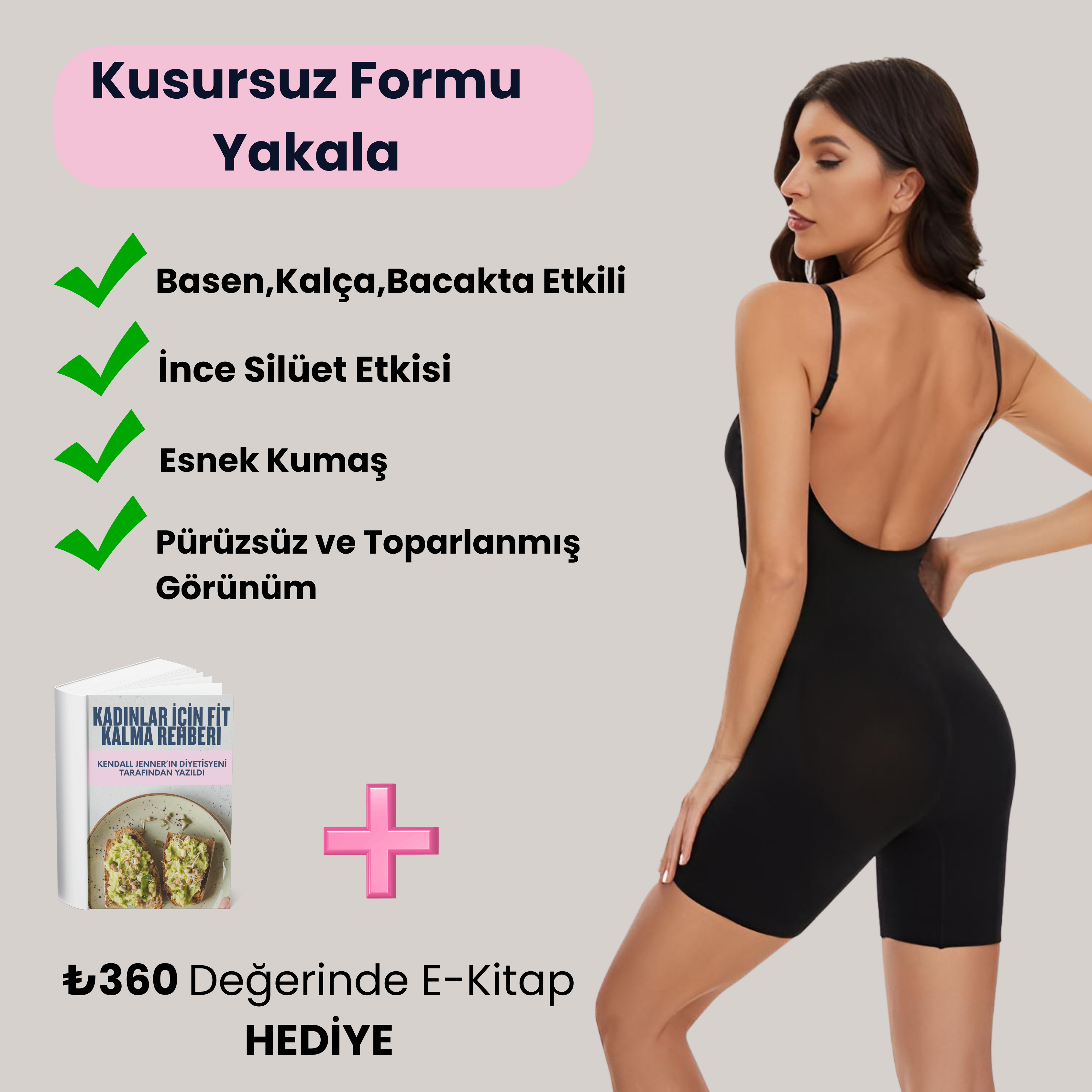 Beden İnceltici Paçalı Korse