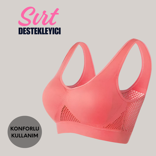 Büyük Beden Sırt Destekli Toparlayıcı Sütyen