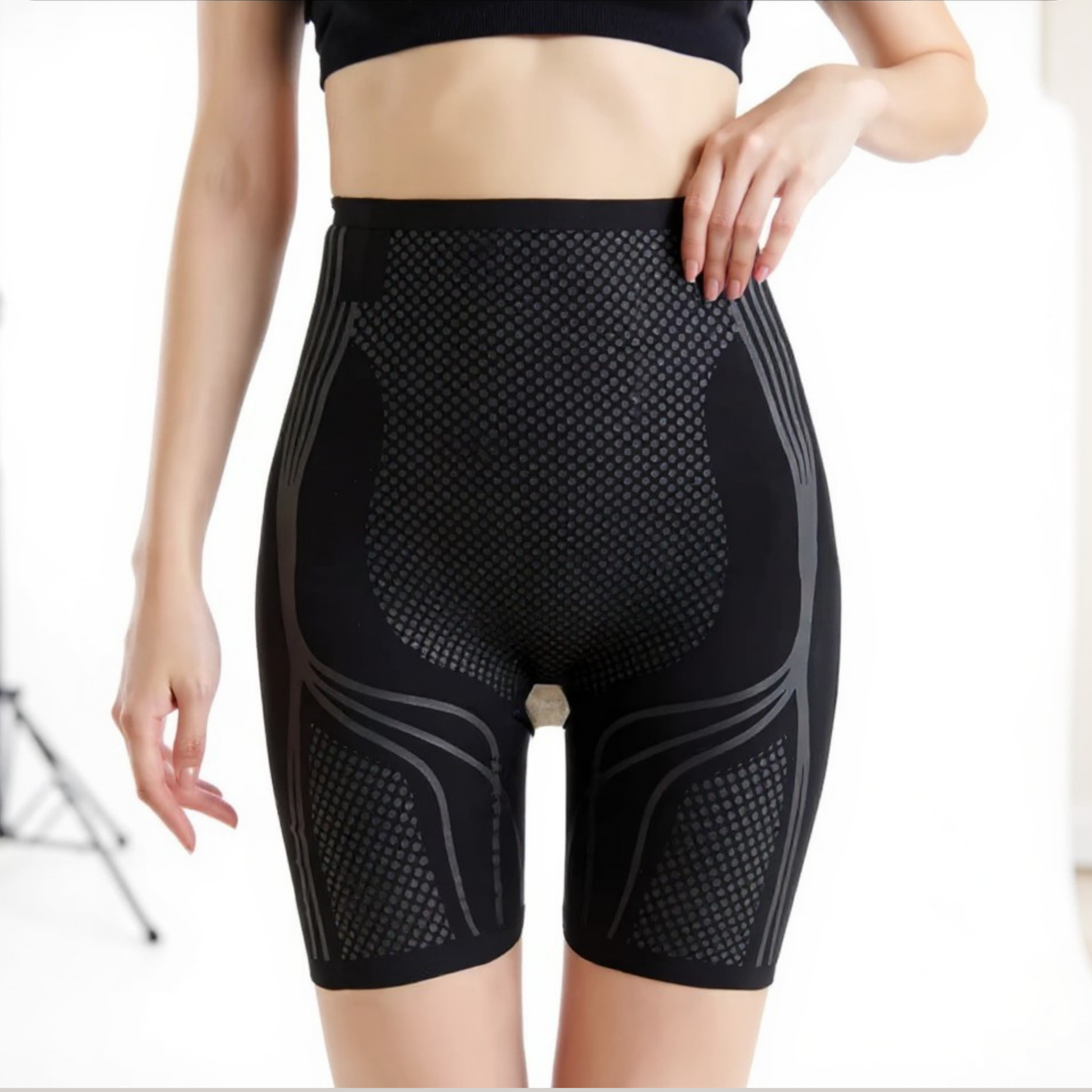 İyonizer Buz İpek Paçalı Korse