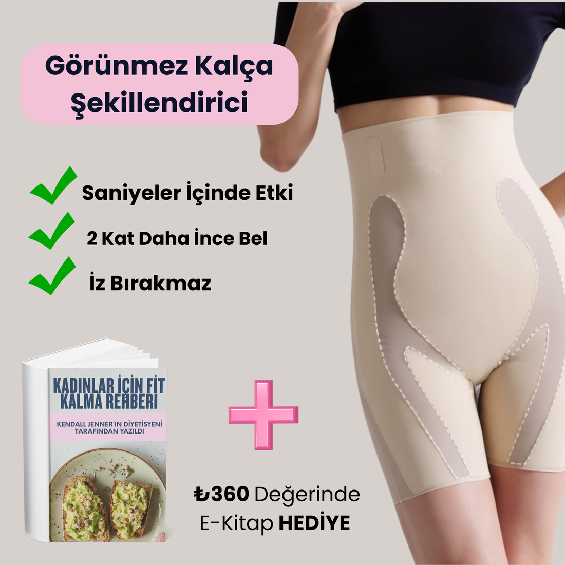 Şekillendirici Paçalı Korse