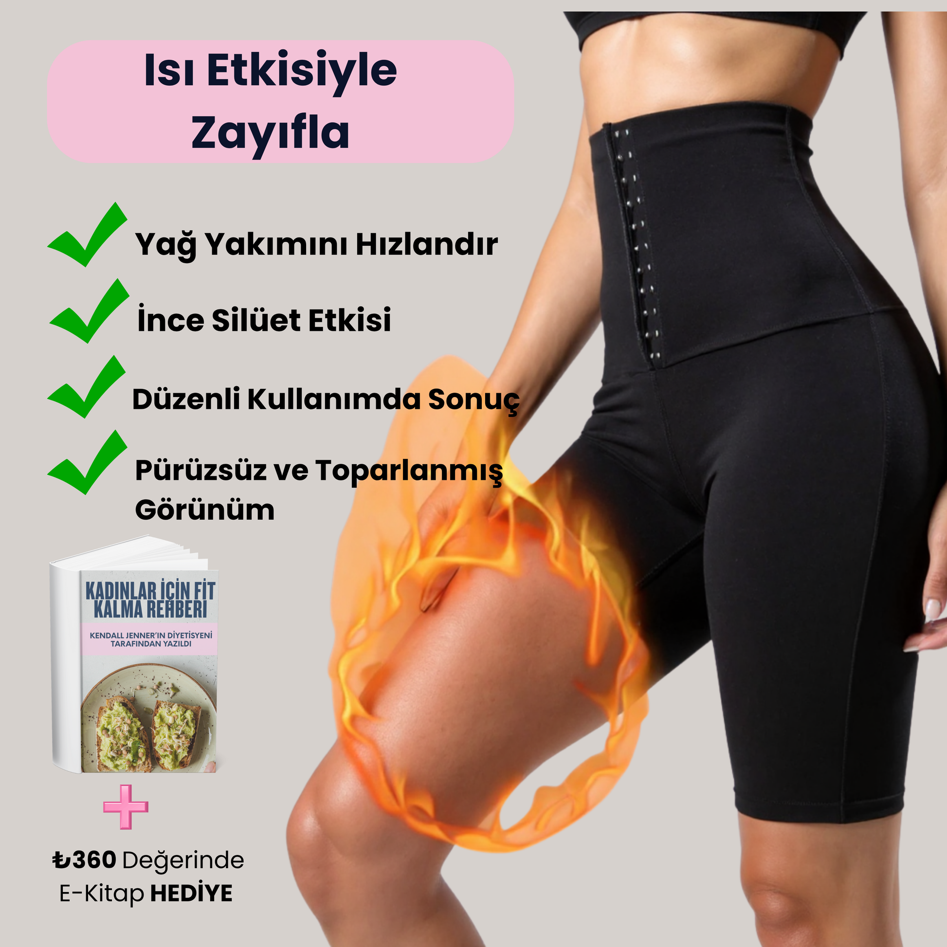 Terleten Paçalı Korse