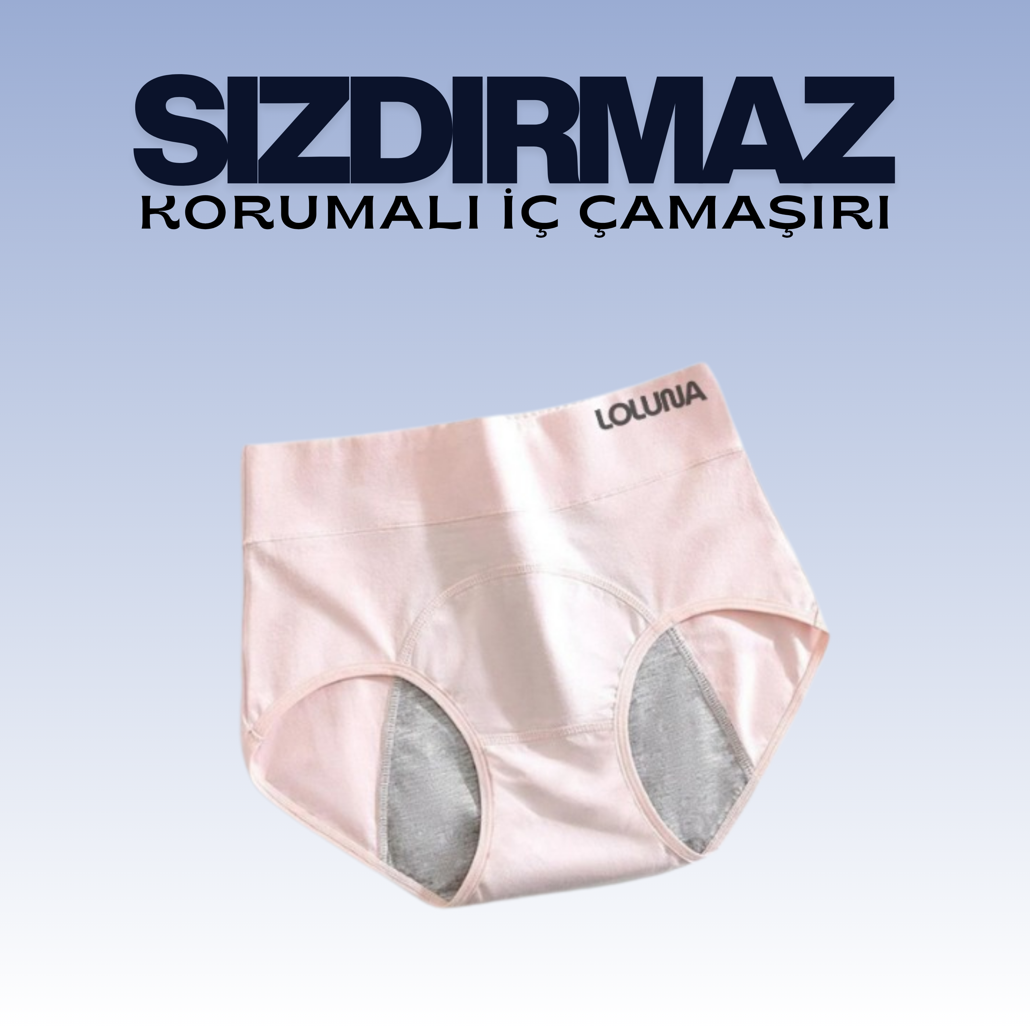 Loluna Sızdırmaz Korumalı İç Çamaşırı
