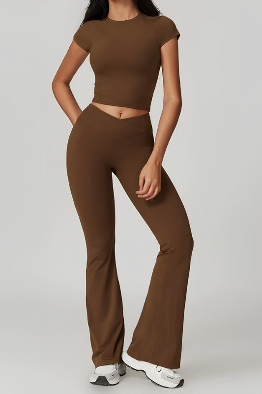 Kısa Kollu Üst Eşofman Takım