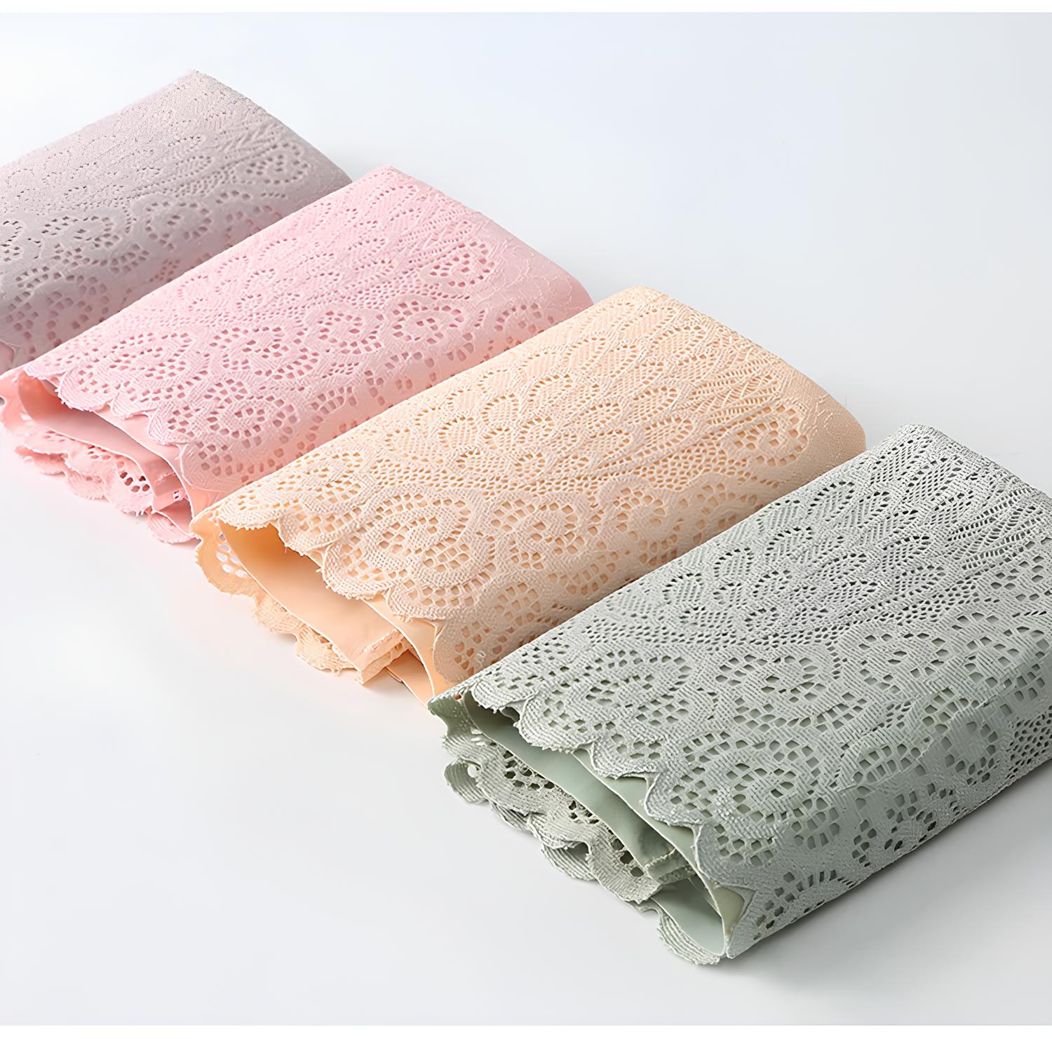 Dikişsiz Dantel Görünümlü Külot